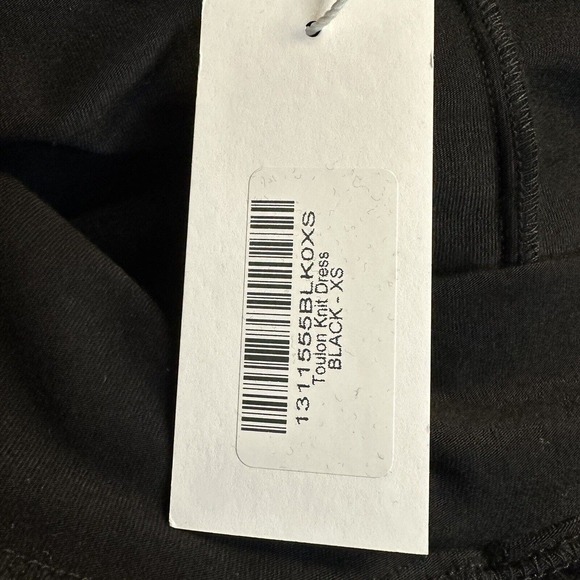 Reformation Black off Shoulder Toulon Knit Dress Bodycon Sexy Stretchy XS NEW‎ - Picture 8 of 13